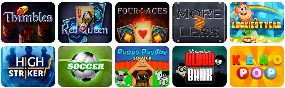 Jeux en ligne Win Unique Casino