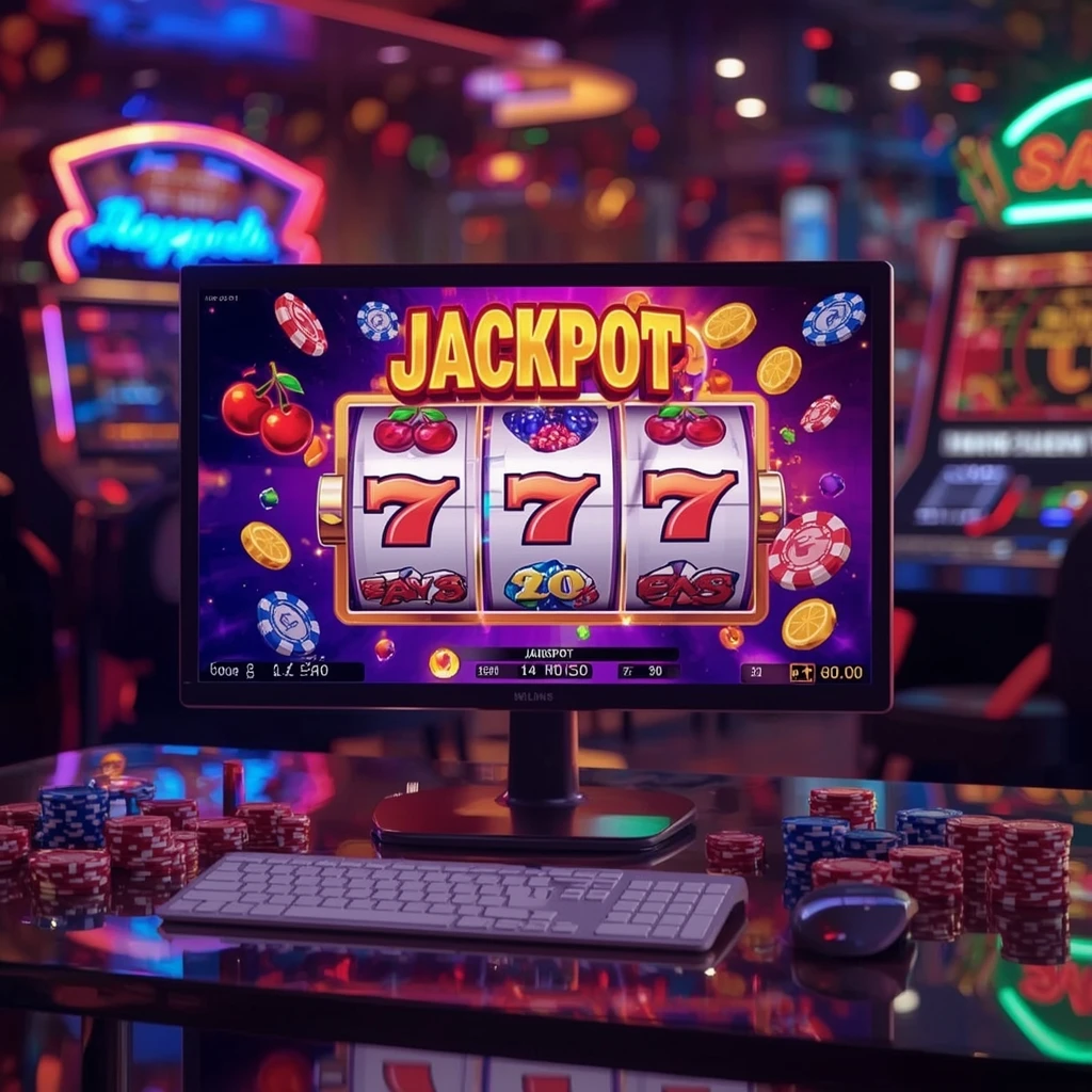 slots sur le moniteur Win Unique Casino